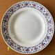 6 antique flat plates in Saint-Amand earthenware (Nord)