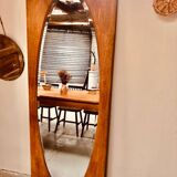 Old oak mirror