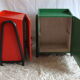 Bedside of boarding school (pair) - 50 years