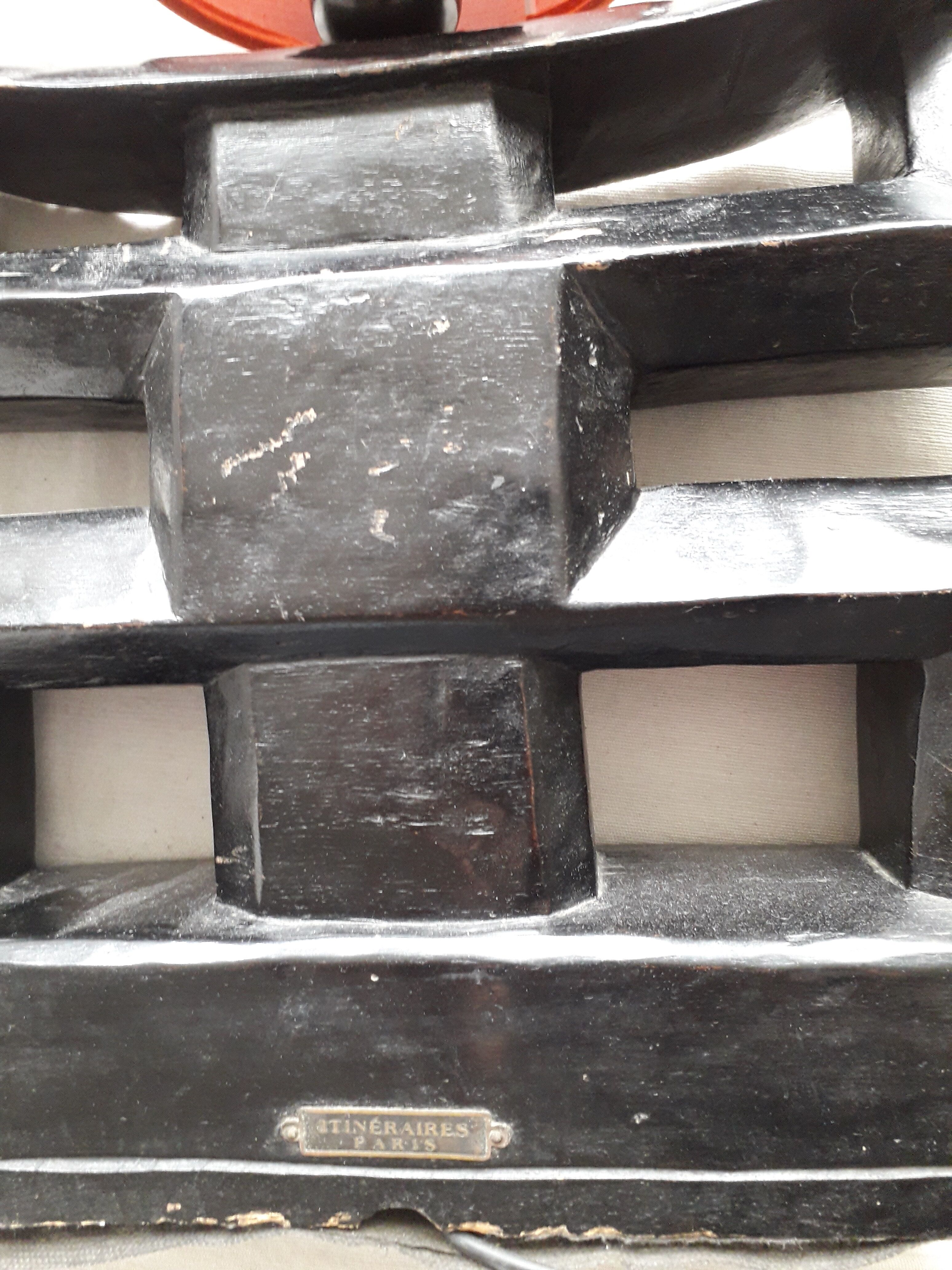 Vintage ethnic style lamp Itineraries Paris