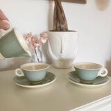 Service à café art déco Digoin Sarreguemines