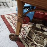 Old rattan bed