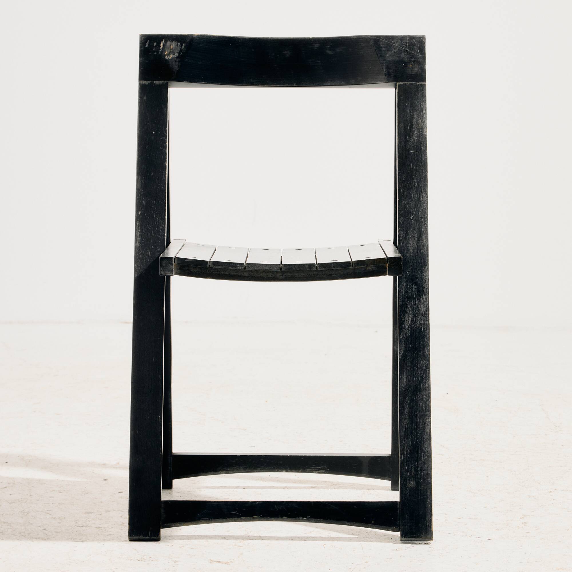 Beech chairs by Aldo Jacober for Alberto Bazzani, set of 2
