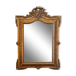 miroir de style en bois