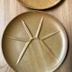 Set of 6 CNP Village stoneware fondue plates