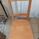 Solid wood chair