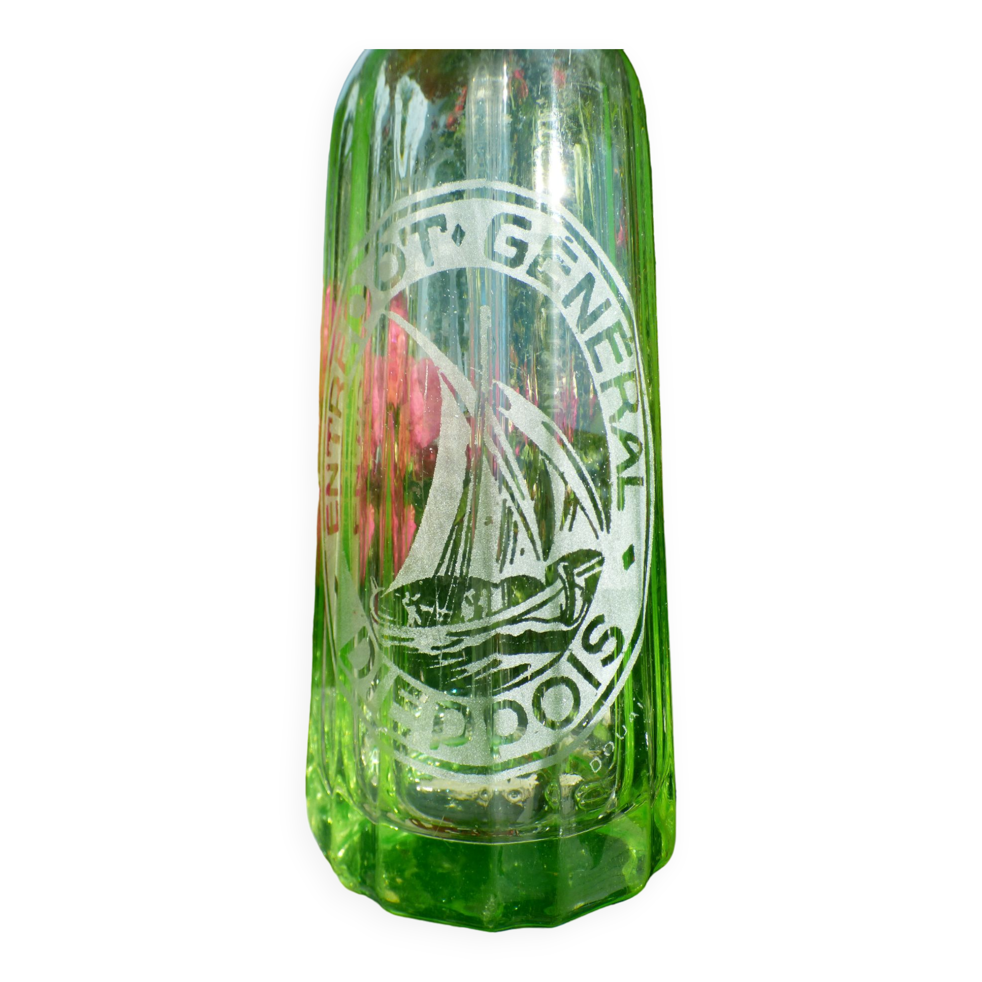 Siphon.seltz. remarkable pyramidal siphon. dieppe.