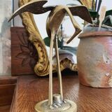 Vintage brass crane