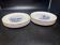 Lot de 11 assiettes plates