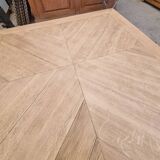 Large Roche Bobois oak coffee table