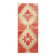 1970s Turkish Hand-Knotted Wool Cotton Red Runner Rug 104x260