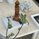 Vintage wooden domino game