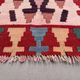 Vintage Turkish mini kilim 57x94 cm wool small kelim runner, shabby chic 2564