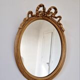 Old oval mirror