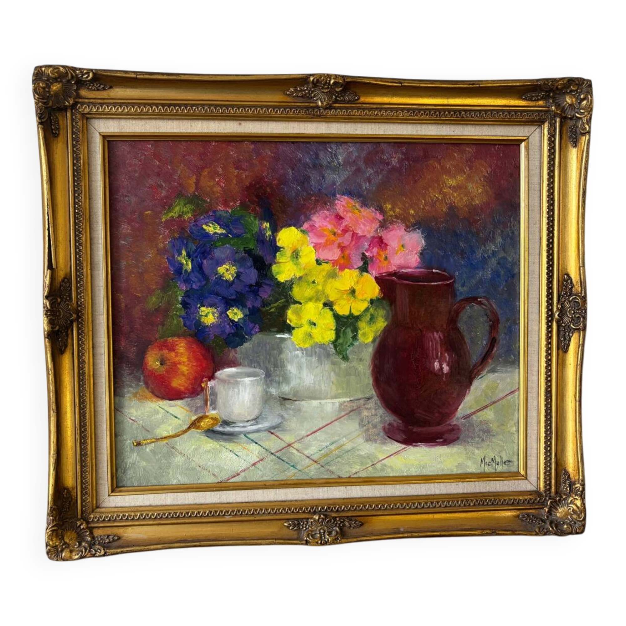 Still life signed Mic Muller