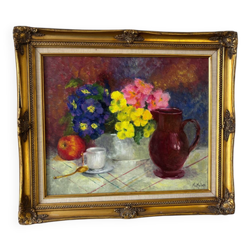 Still life signed Mic Muller
