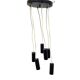 Elektroinstala Jílové cascade pendant lamp Czechoslovakia 1970