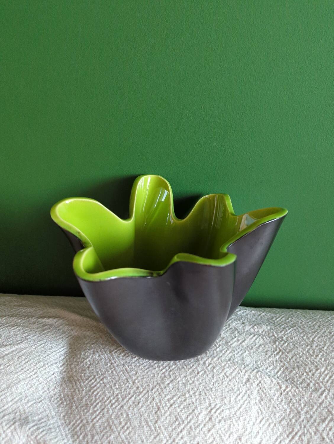 Vase céramique signé Elchinger