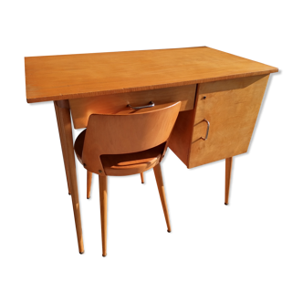 Baumann desk with chair