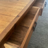 Table basse de ferme en chêne