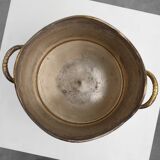 Antique Silver-Plated Copper Champagne Bucket, France, circa 1900