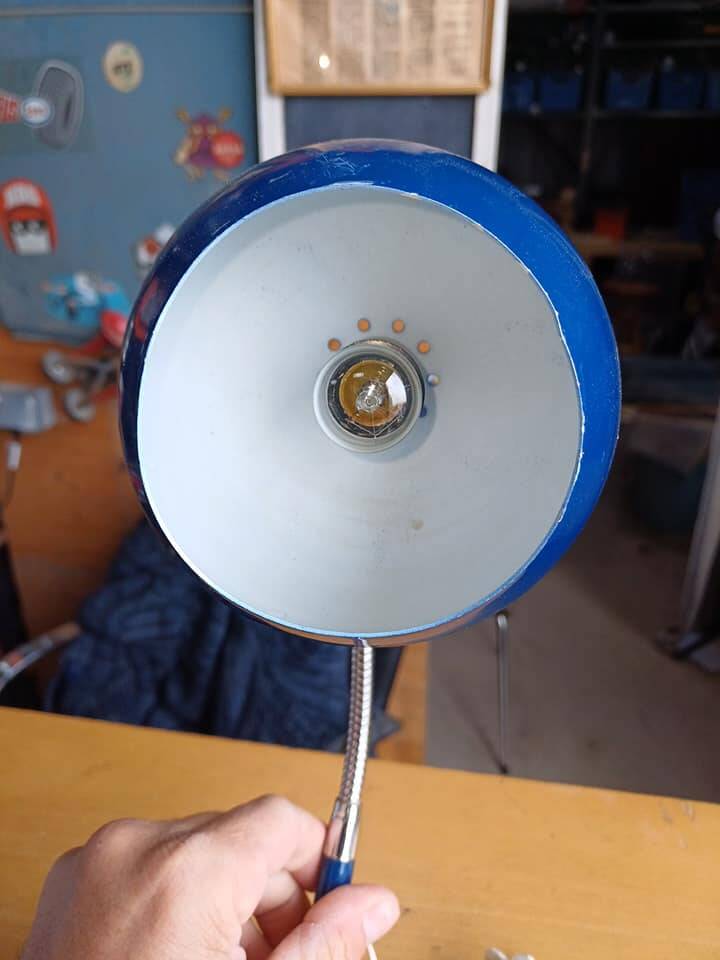 Lampe eye ball Falca 1960 environ