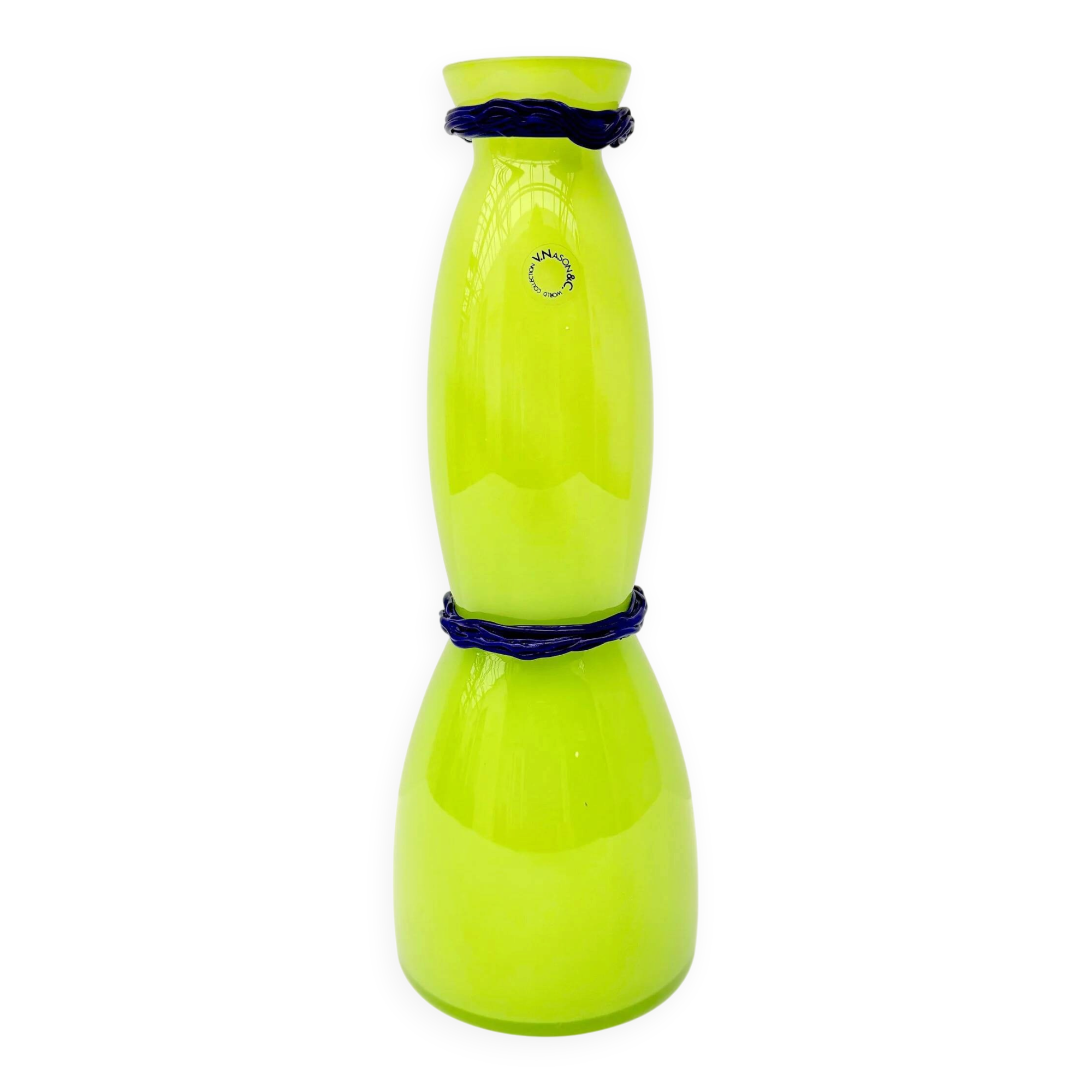 Bottle by Vincenzo Nason & Cie in Murano glass, Italy 1980