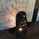 Metal owl, photophore