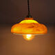 Suspension opaline marbrée