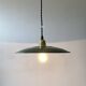 Old large industrial enamelled pendant 29.5 cm