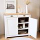 Buffet parisien vintage rénové