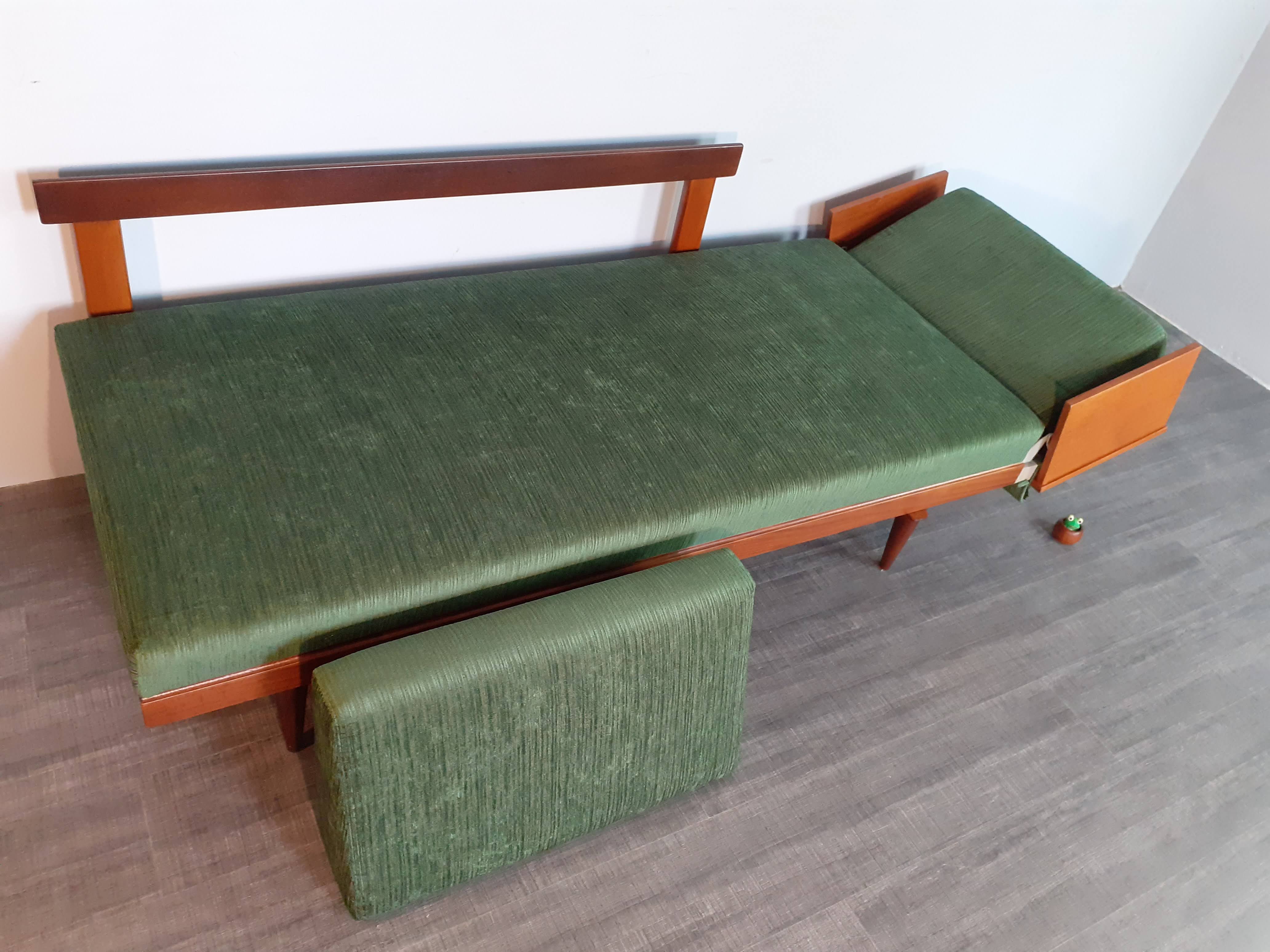 Living room set 2 Norwegian daybeds Ingmar Relling and teak corner table