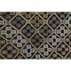Brown Orange Handmade Vintage Turkish Kilim Area Rug  112x159