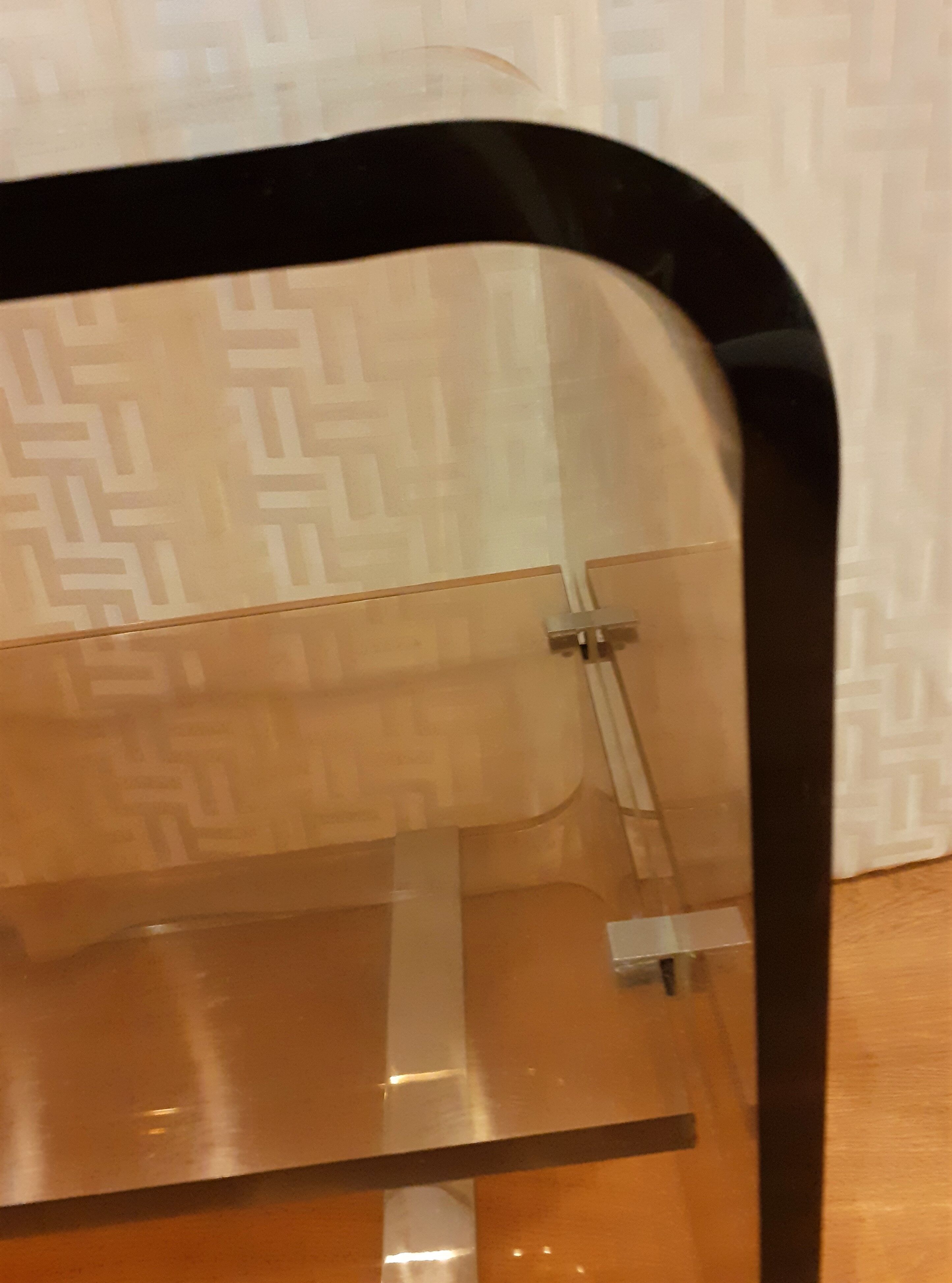 Coffee table desserte seventies