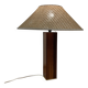 Rosewood lamp scandinavian design 1960