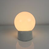 1960's Wall Lamp Porcelain and Glass, Czechoslovakia