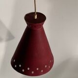 openwork metal pendant light from the 1950s