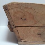Wooden box trapezoidal