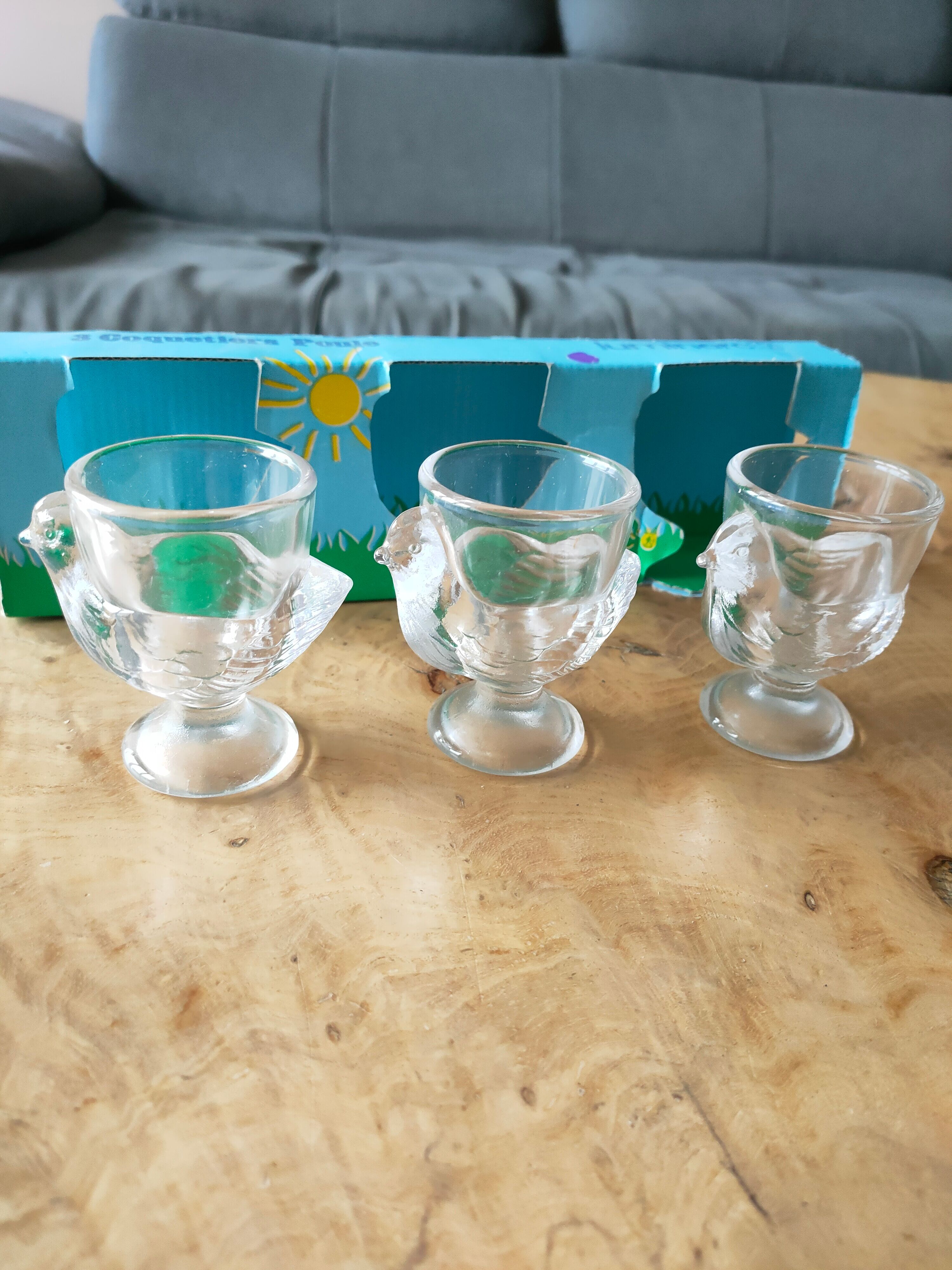 3 Luminarc shells in their original box 90
