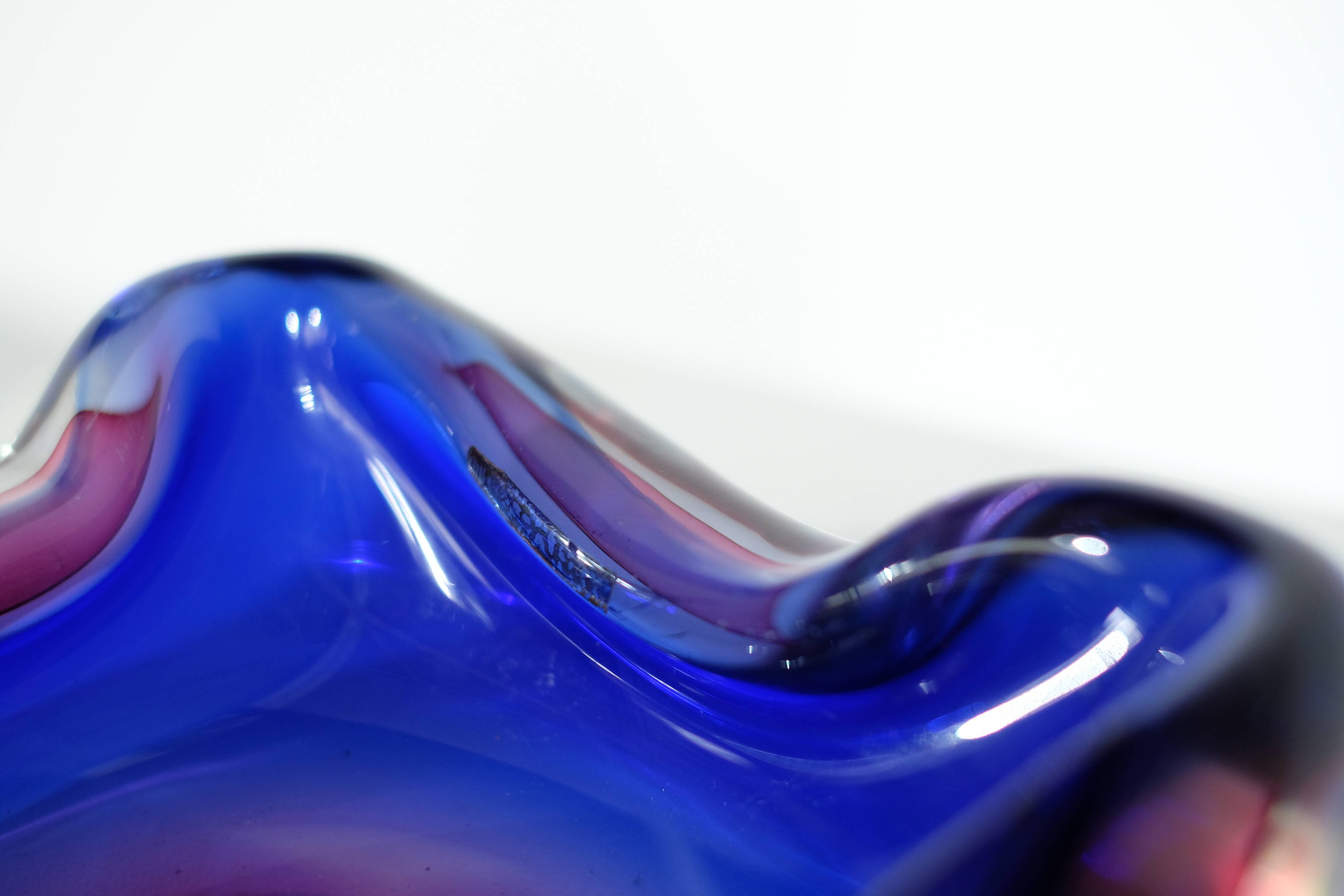 Murano glass pocket tray, Italy - 1960s