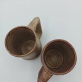 Stoneware mugs, 70s