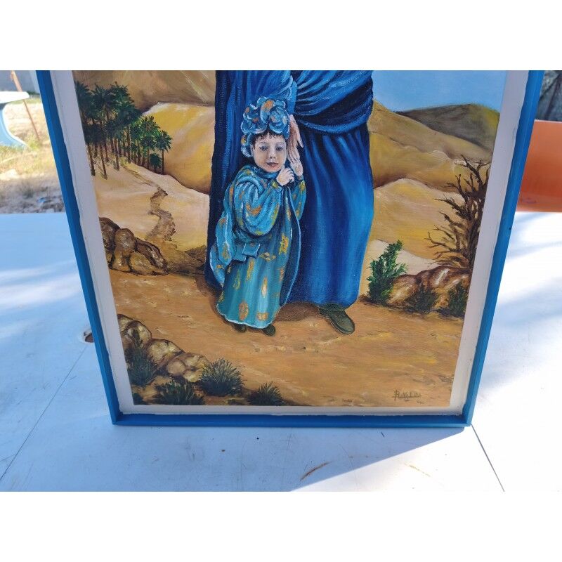Tableau huile sur toile orientaliste