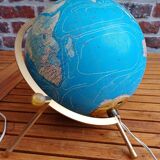 TARIDE 1974 world map globe