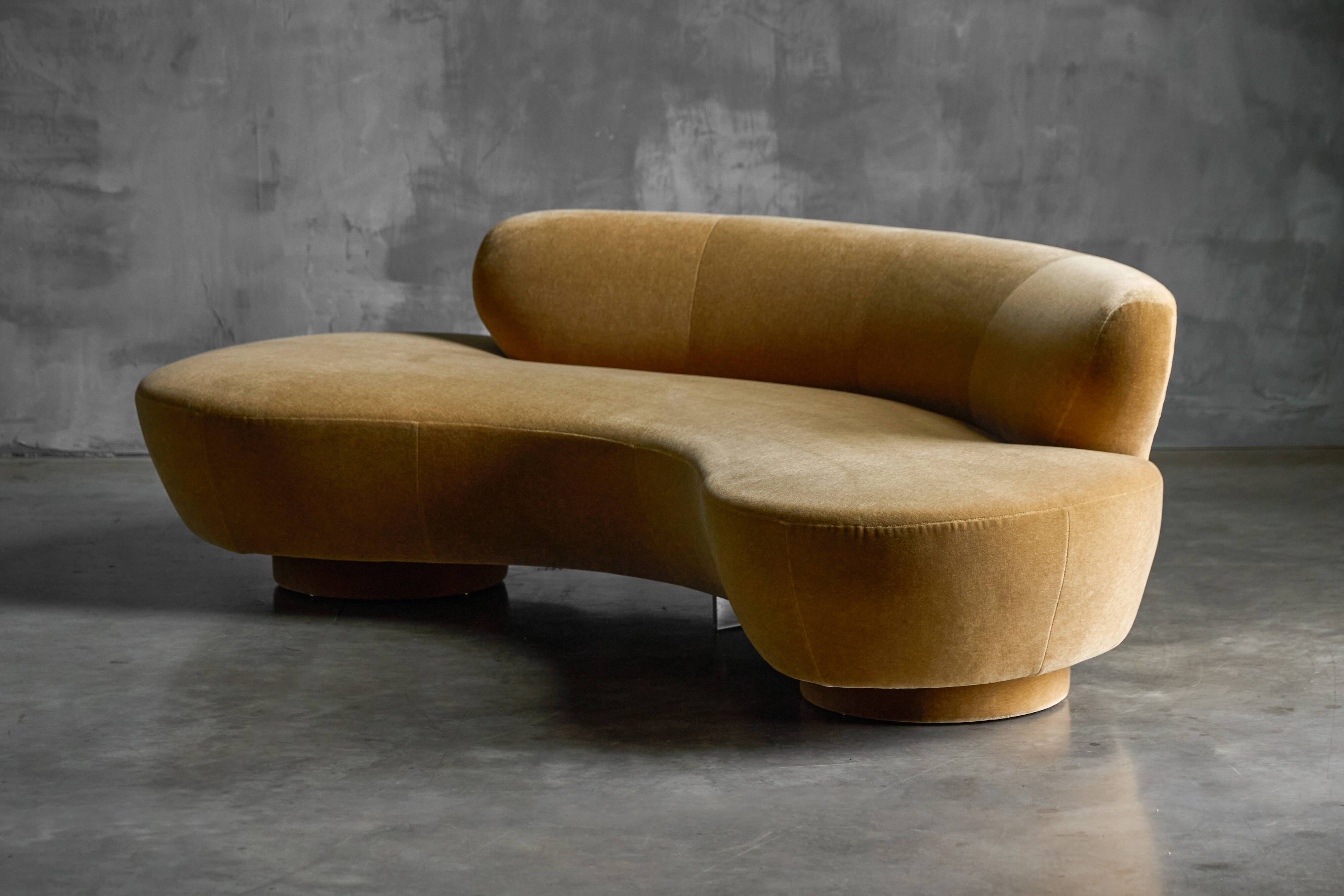 Serpentine Sofa by Vladimir Kagan for Directional, United States, 1980s