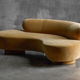 Serpentine Sofa by Vladimir Kagan for Directional, United States, 1980s
