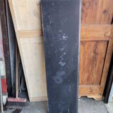 Belgian black marble fireplace without veining
