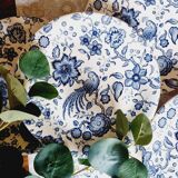 Set of 6 Villeroy&Boch Paradiso defect plates
