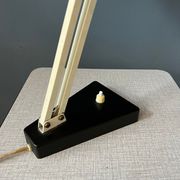 Lampe de bureau flexible vintage noire par Hala