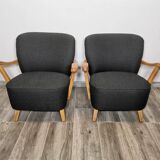 Mid-Century Armchairs, 1950's, Set of 2