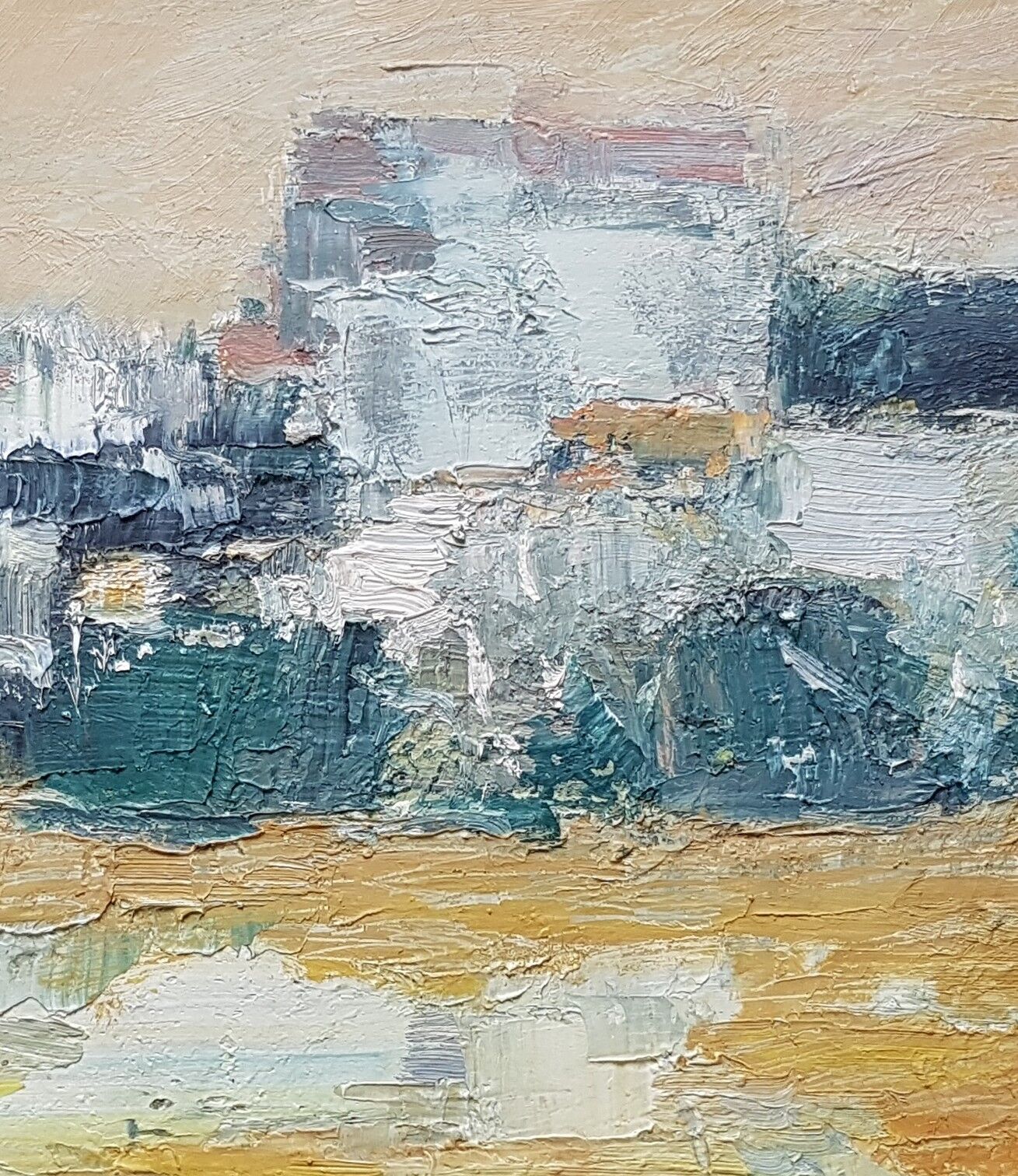 Painting by Nagao Usui: "Landscape of the South"